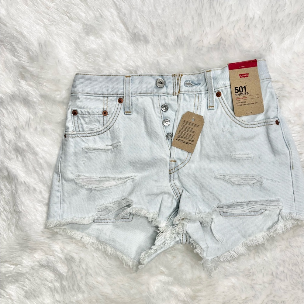 Levi's 501 Original Find Time Shorts WS-108 - Picture 5 of 5